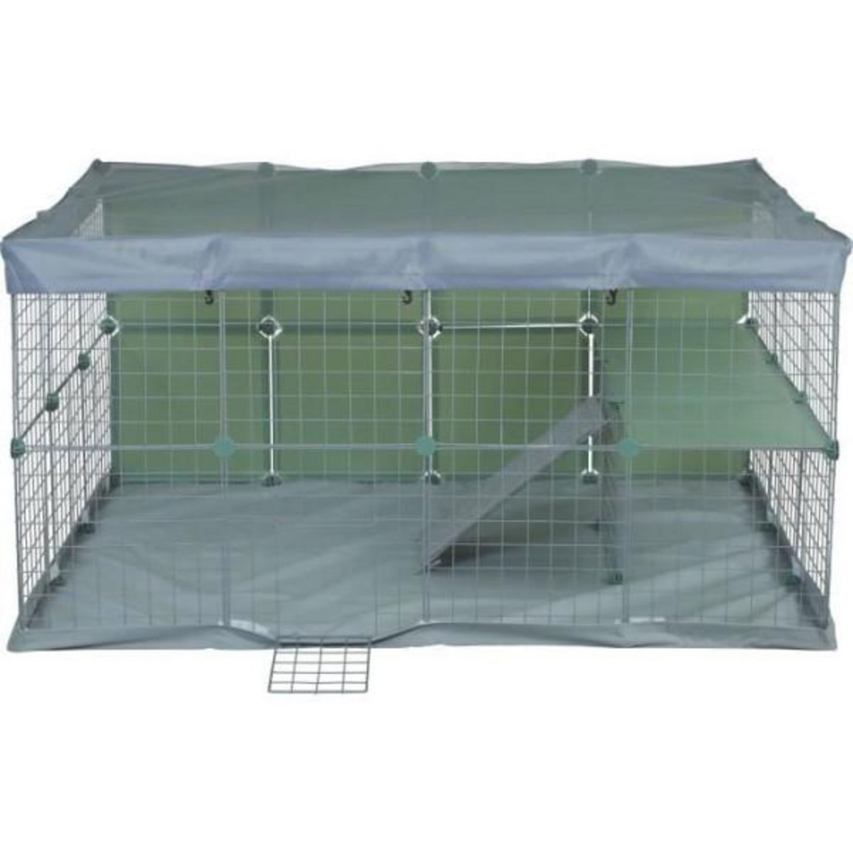 Zolux Enclos modulable - ZOLUX - Neo park - Parc pour petits animaux - Lapins - 140X105X70 - 1,84 m²