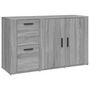 Voir la diapositive 2 : VIDAXL Buffet Sonoma gris 100x33x59,5 cm Bois d'ingenierie