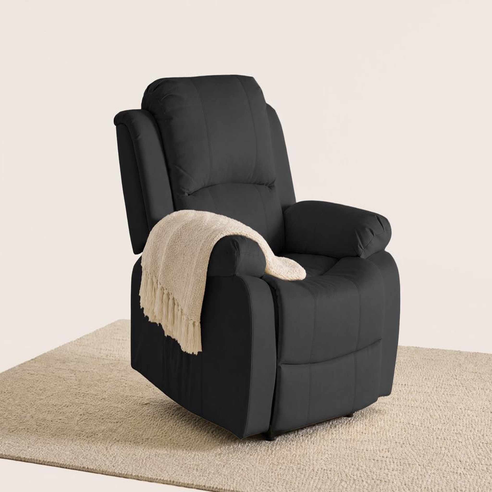 Voir la diapositive 3 : BEST MOBILIER Armand - fauteuil relax électrique en simili