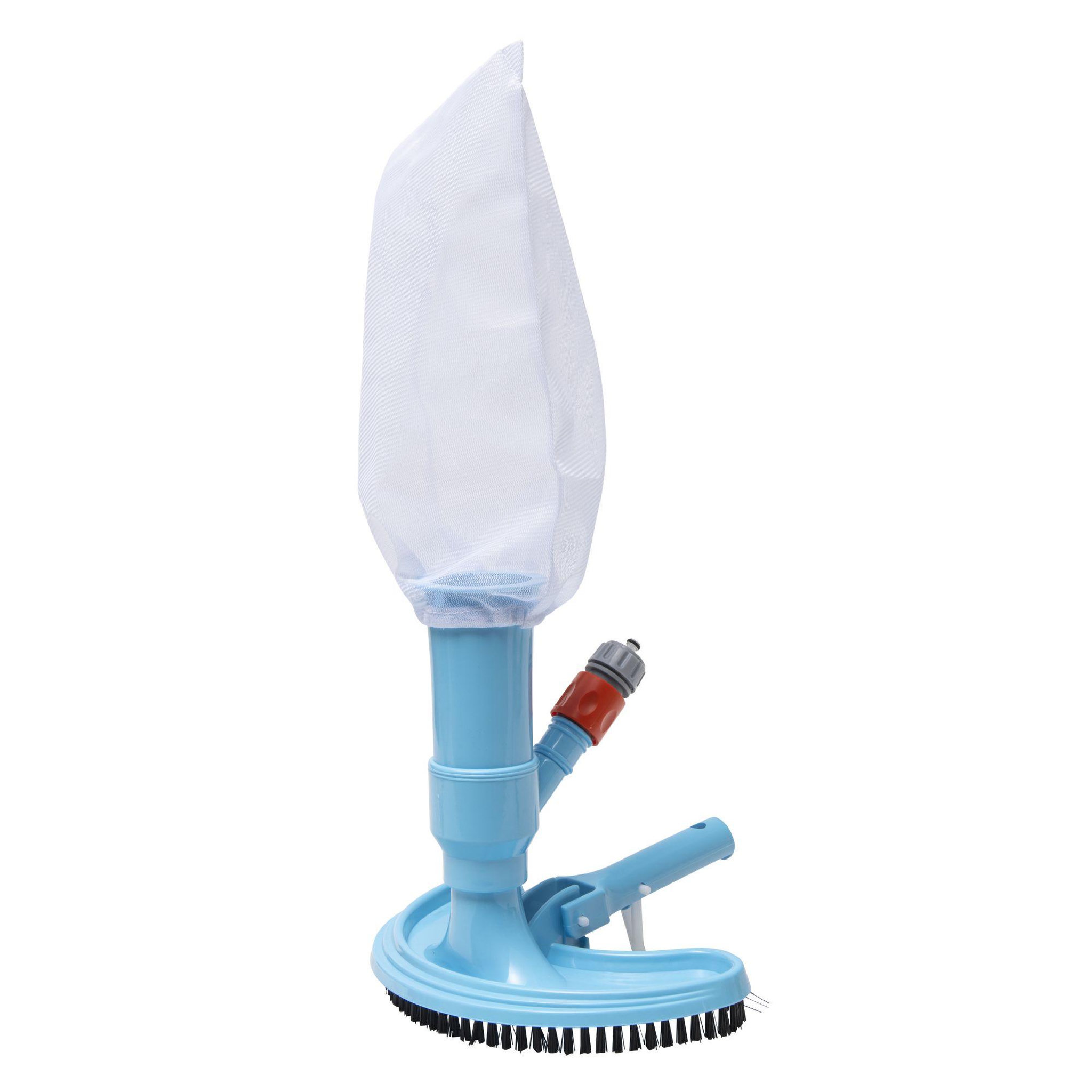 Voir la diapositive 1 : WERKAPRO Aspirateur piscine grande brosse plus filet WERKA PRO