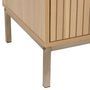 Voir la diapositive 6 : FIVE Buffet bas 3 portes en bois TASSO - Beige