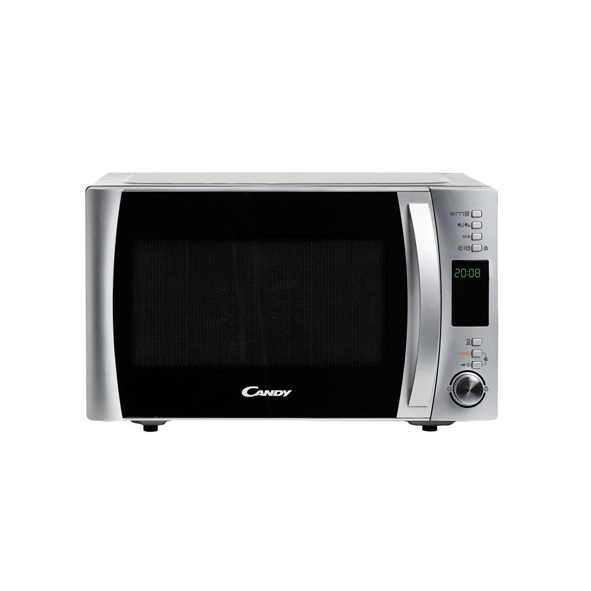 Voir la diapositive 2 : Candy Four à micro-ondes candy cookinapp cmxg22ds à surface plane avec gril 22 l 800 w argent