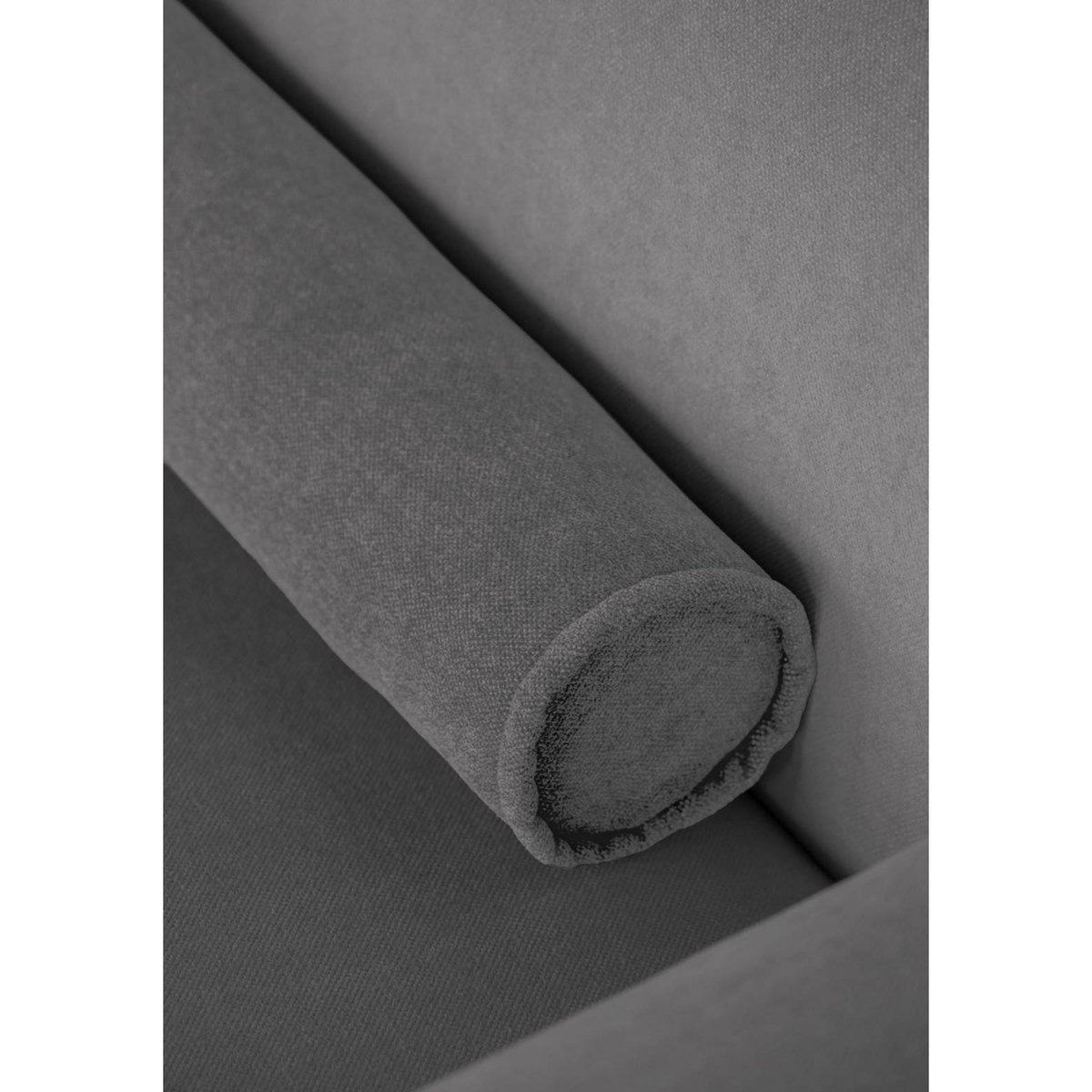 BEST MOBILIER Felix - module d'assise méridienne droit en tissu texturé