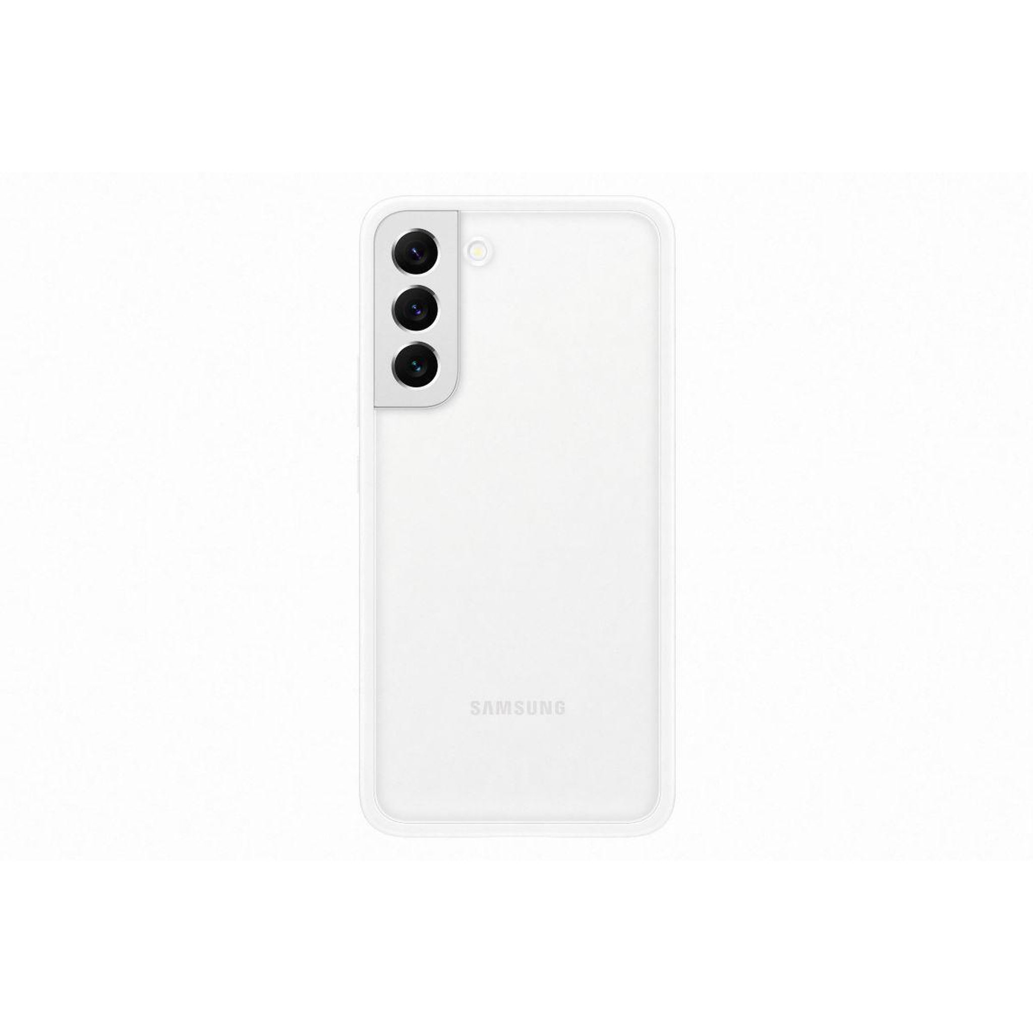 Voir la diapositive 2 : Samsung Coque S22+ Frame Cover blanc
