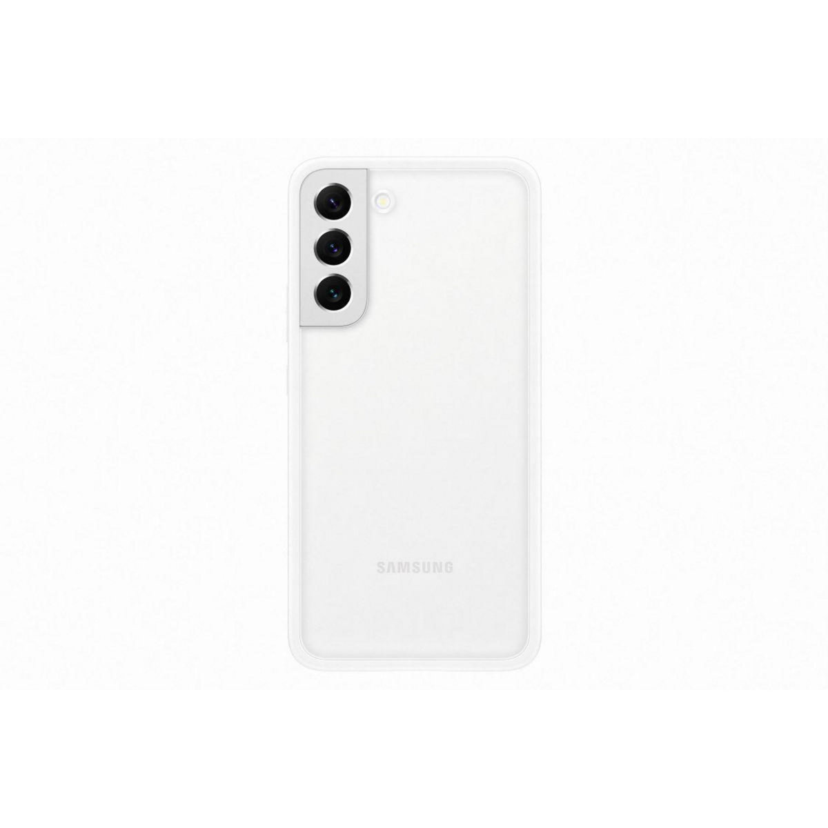 Samsung Coque S22+ Frame Cover blanc
