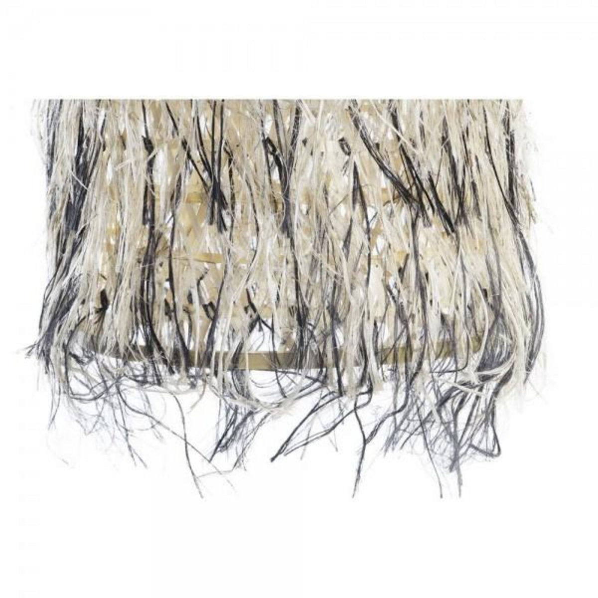 MARKET24 Écran de lampe DKD Home Decor Bambou (34 x 34 x 50 cm)