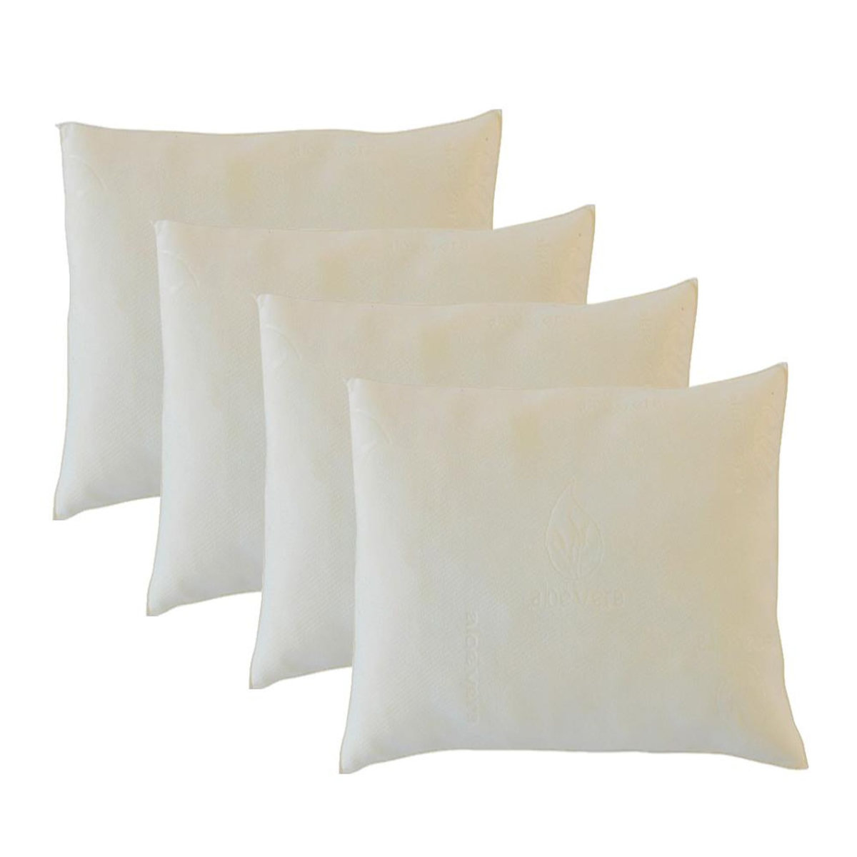 OLYMPE LITERIE OLYMPE LITERIE | Lot de 4 oreillers FLOCONS | Mémoire de forme