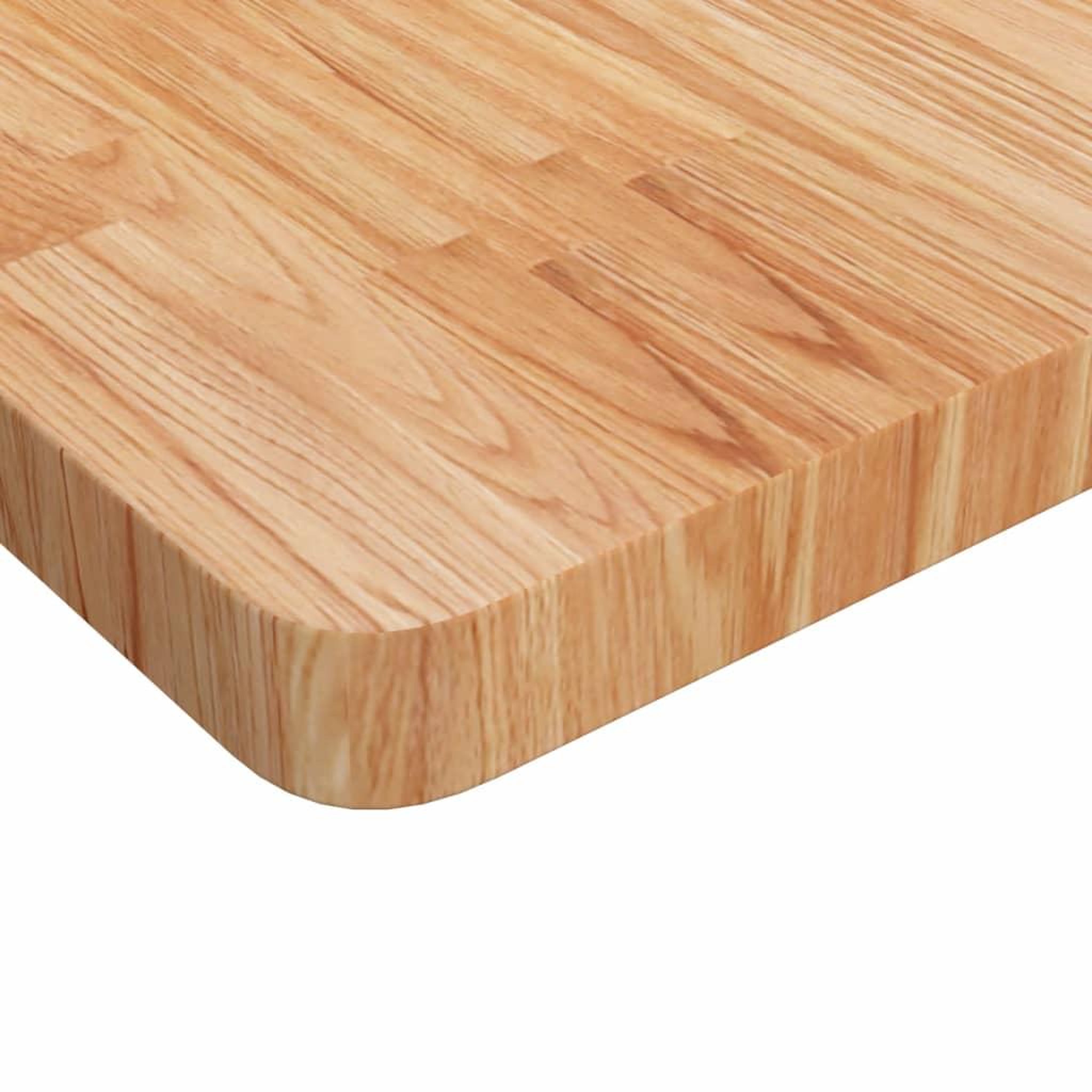 Voir la diapositive 3 : VIDAXL Dessus de table carre Marron clair 40x40x4 cm Bois chene traite