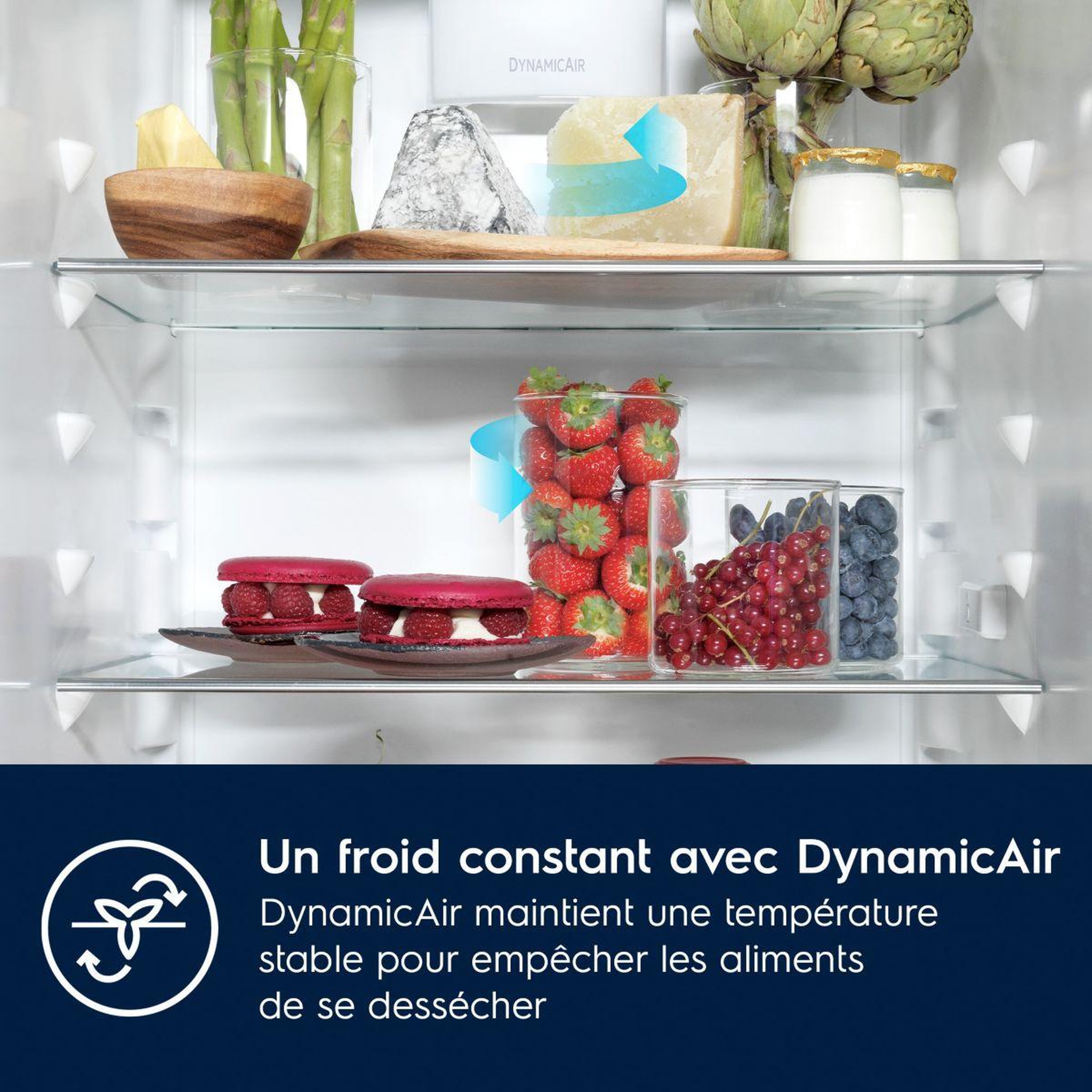 Voir la diapositive 4 : ELECTROLUX Réfrigérateur combiné encastrable END5FE18S ColdSense