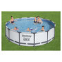 Voir la diapositive 1 : BESTWAY Piscine tubulaire ronde - 427x107cm - STEEL PRO MAX™