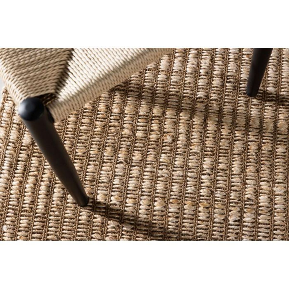 Paris Prix Tapis Déco en Jute  Marcie  200x290cm Naturel