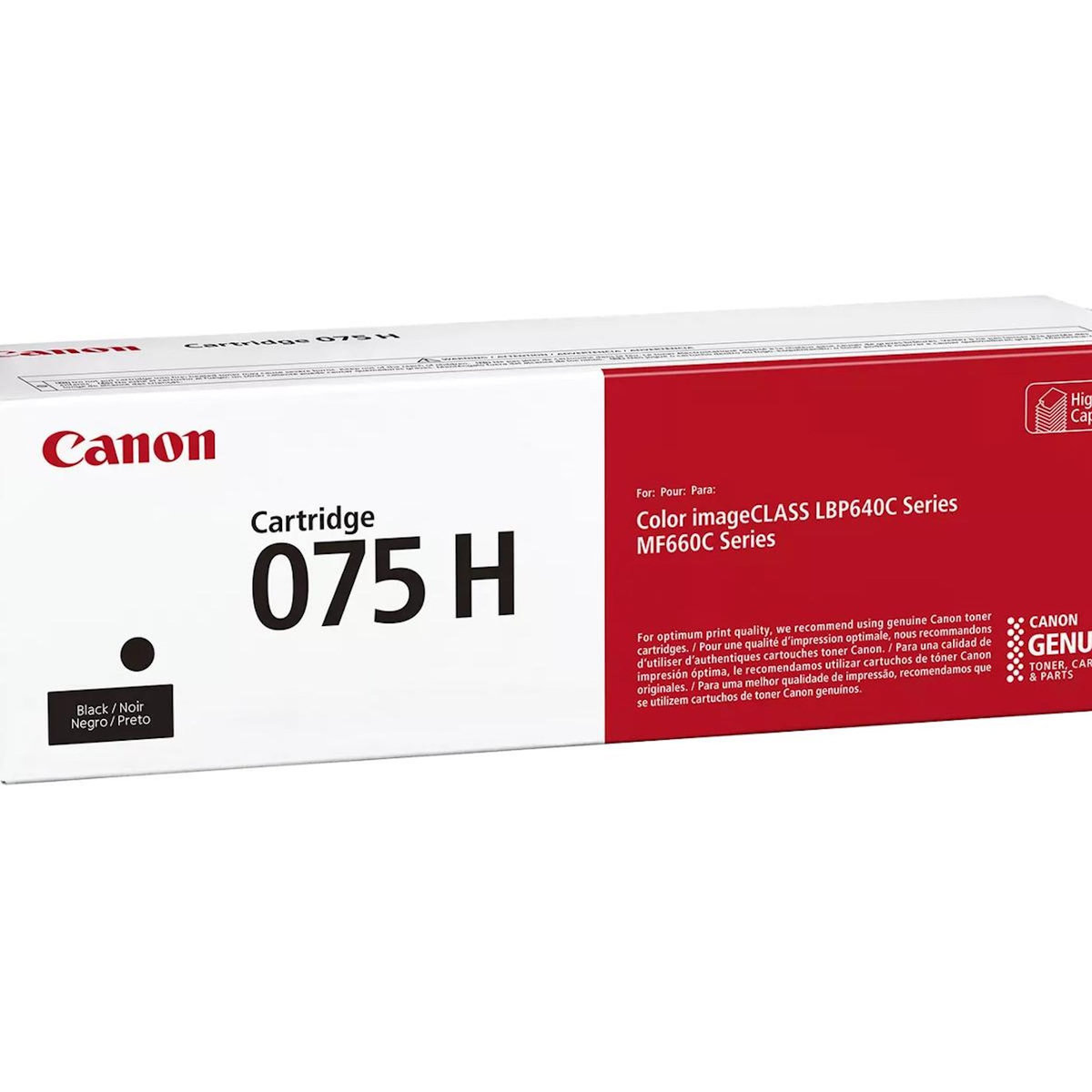 Canon Canon 075 H Cartouche de toner 1 pièce(s) Original Noir