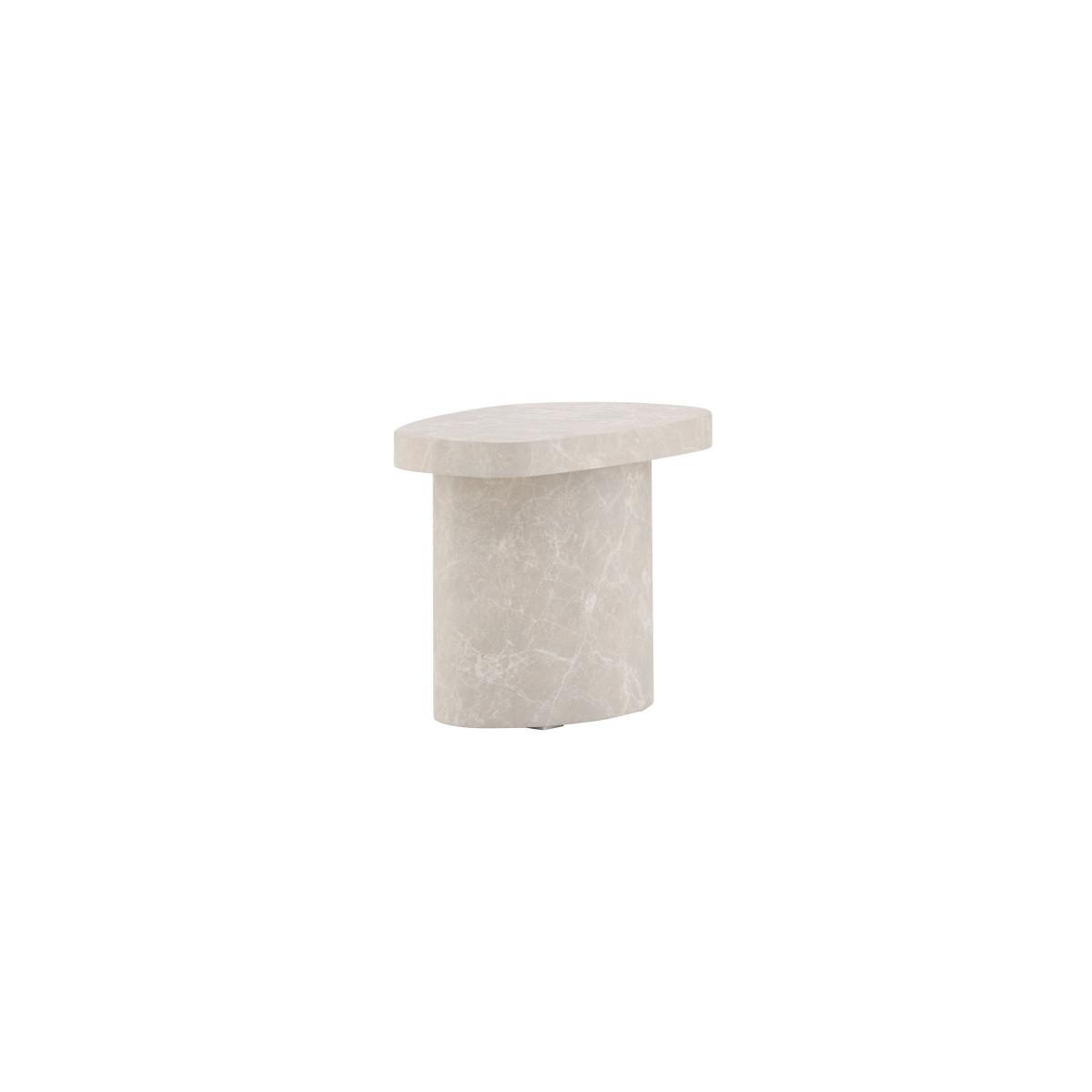 Voir la diapositive 3 : Paris Prix Table d'appoint design  bastad  50cm gris clair