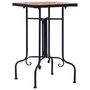 Voir la diapositive 3 : VIDAXL Table de bistro mosaïque Terre cuite Ceramique
