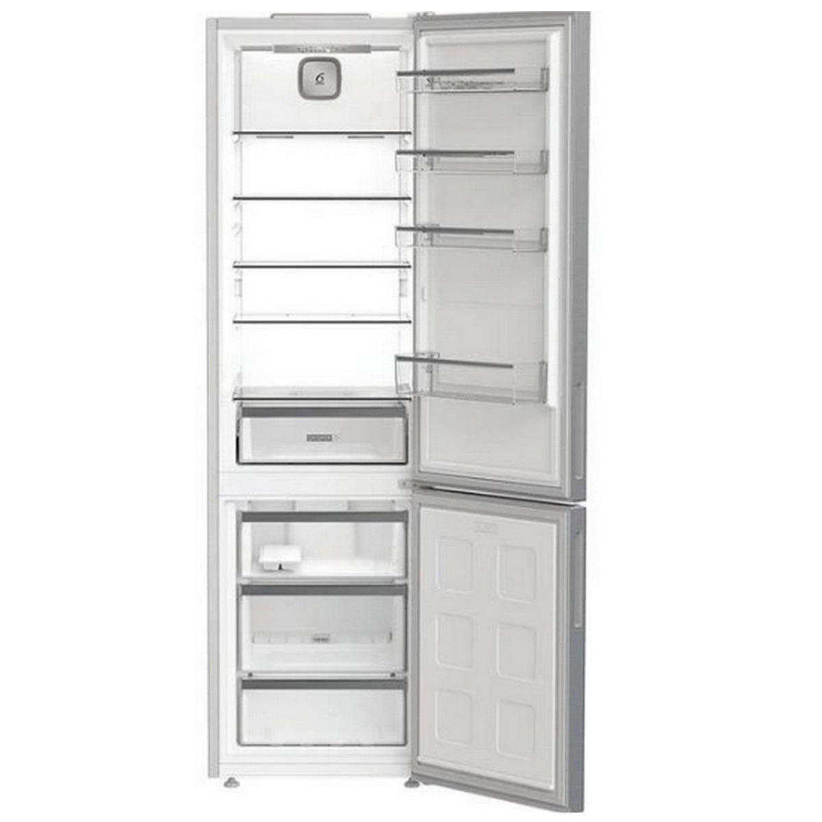 Whirlpool Réfrigérateur combiné 60cm 355l inox - WHK25404XP5E