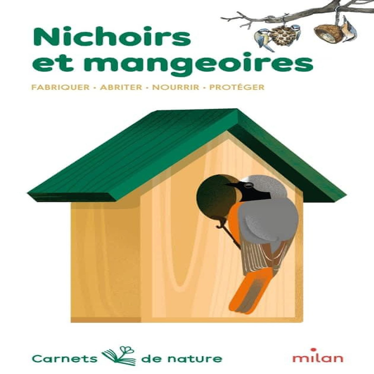 NICHOIRS ET MANGEOIRES. FABRIQUER, ABRITER, NOURRIR, PROTEGER, Bézuel Sylvie