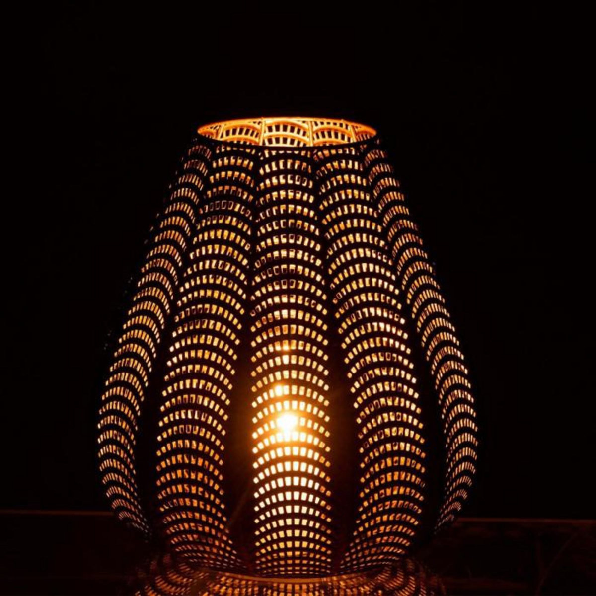 Paris Prix Bougeoir Design en Métal  Gala  31cm Or