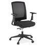 Voir la diapositive 2 : Paris Prix Fauteuil de Bureau Ergonomique  Trano  131cm Noir
