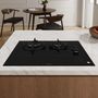 Voir la diapositive 3 : De Dietrich Plaque mixte induction gaz DPI4602HM