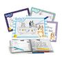 Voir la diapositive 4 : LISCIANI GIOCHI Ecole de dessin - Bluey drawing school - pour apprendre a dessiner - LISCIANI