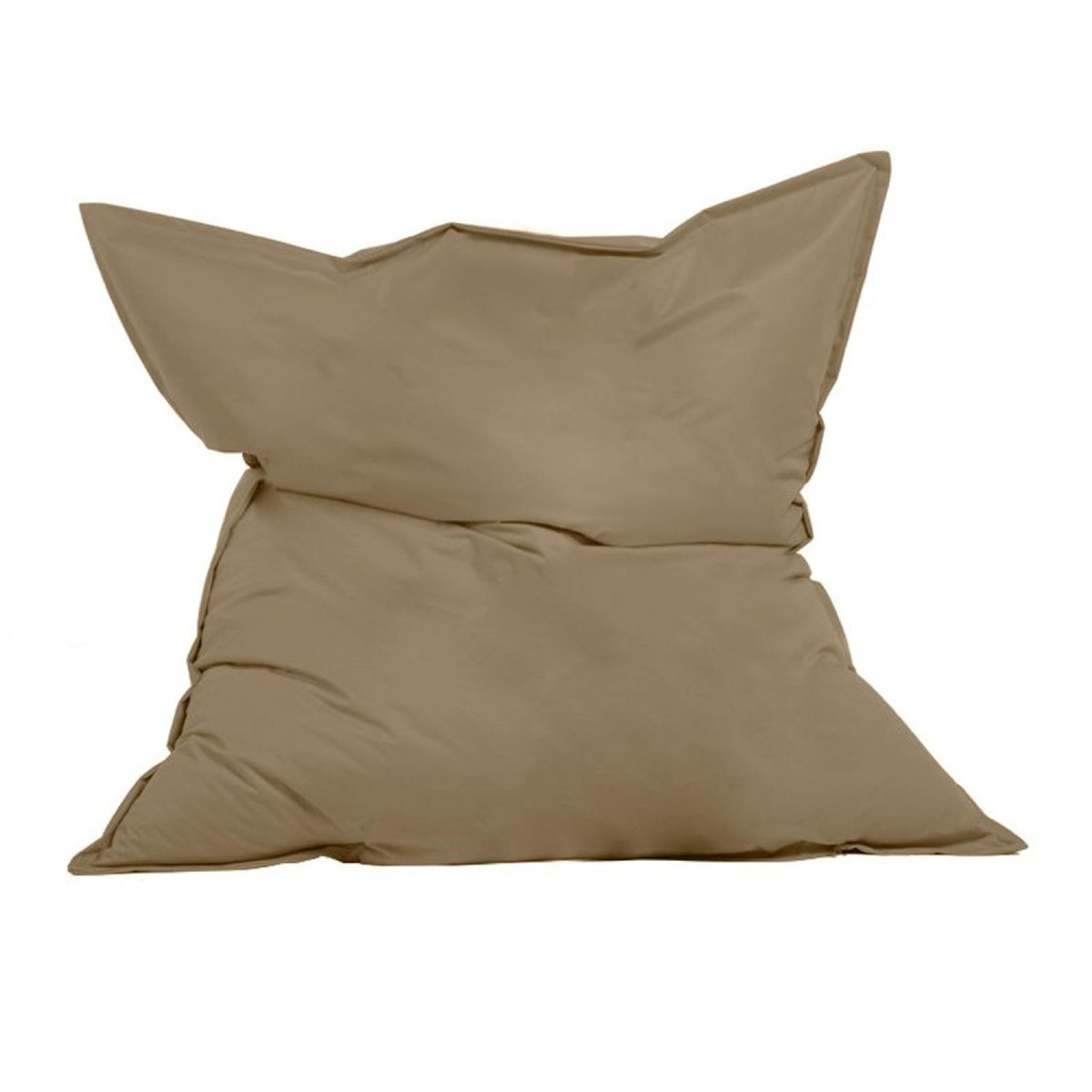 CONCEPT USINE Pouf rectangulaire d'extérieur XXL 180x140cm taupe MOKU