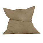 CONCEPT USINE Pouf rectangulaire d'extérieur XXL 180x140cm taupe MOKU