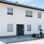 VIDAXL Porte d'entree anthracite 88x200 cm PVC