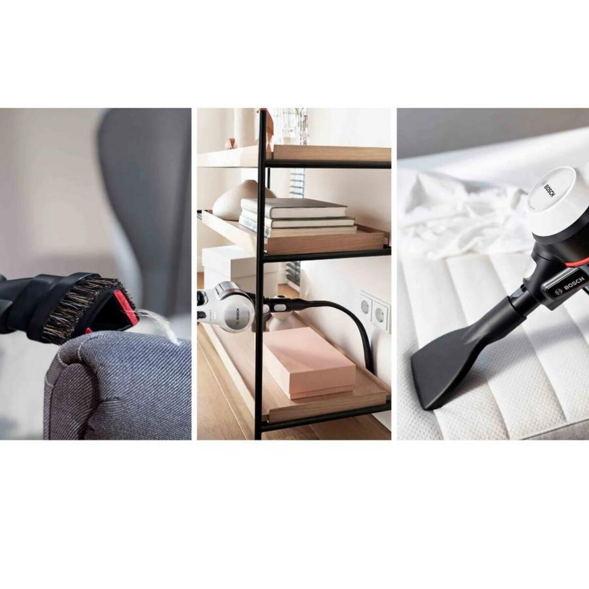 BOSCH Aspirateur balai rechargeable 18v blanc - BBS711W