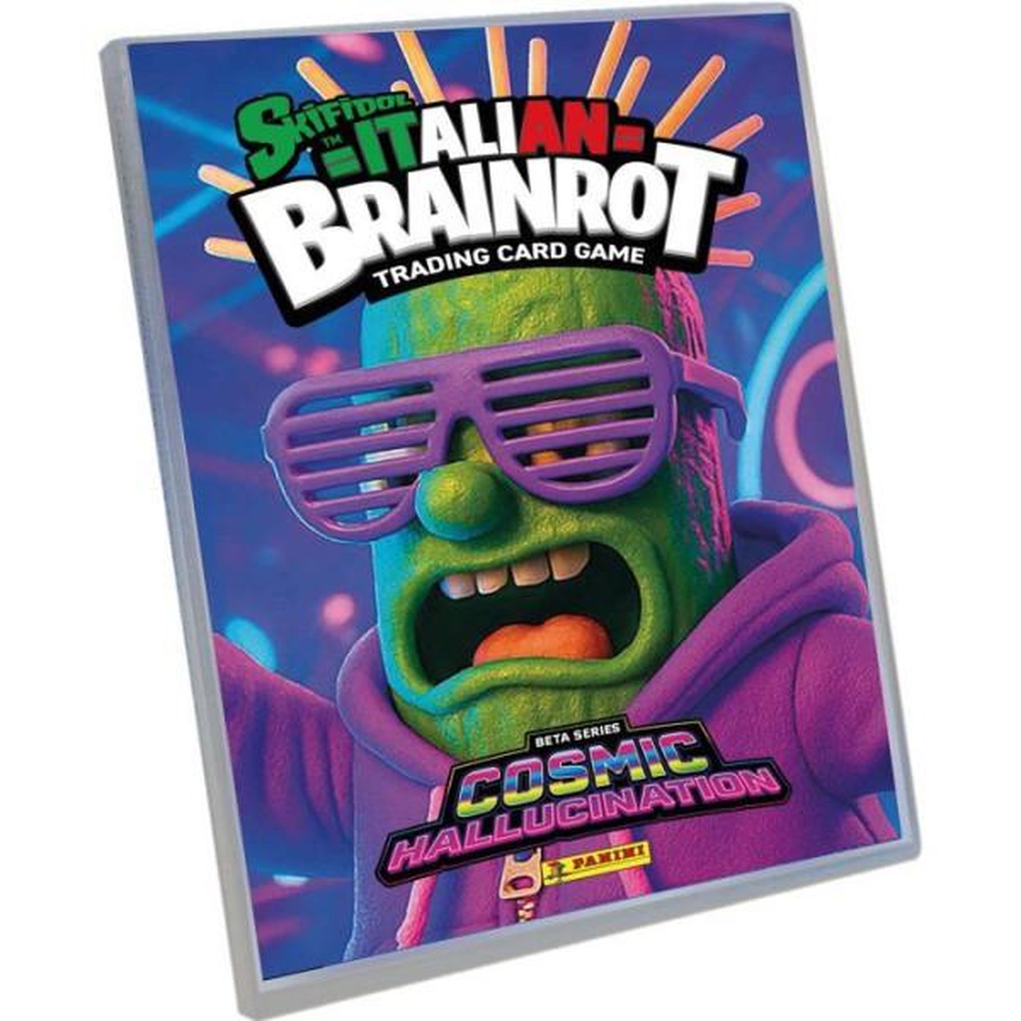Panini Carte à collectionner Panini Skifidol Italian Brainrot TCG Vol 2 Beta Starter 1 classeur + 1 pochette