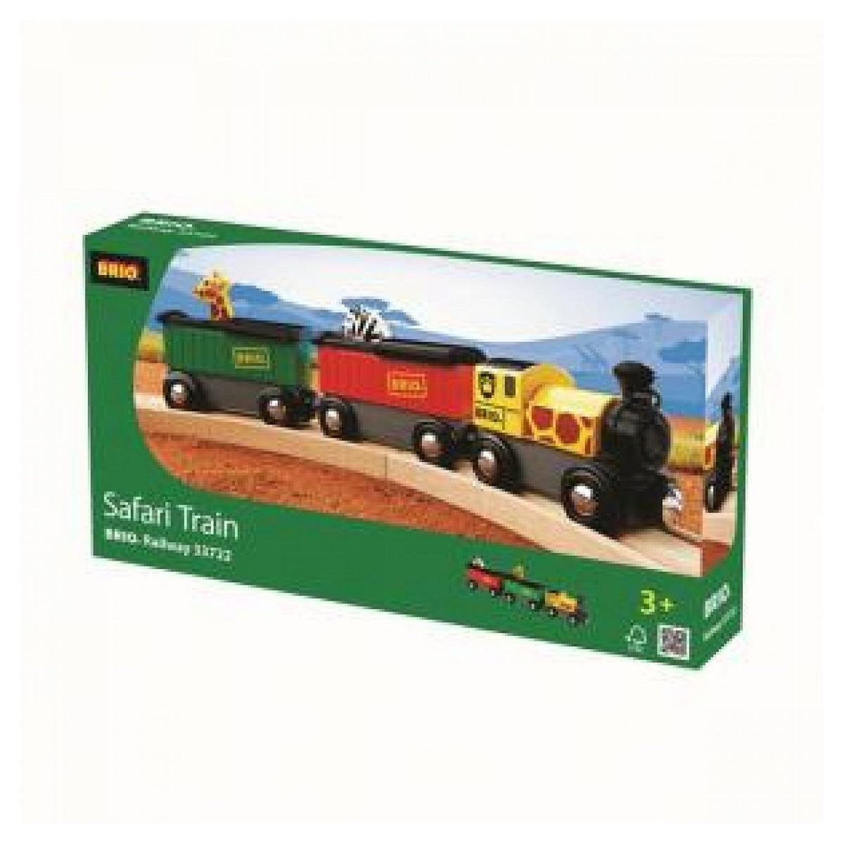 Brio 33722 Train Safari - girafe et zebre