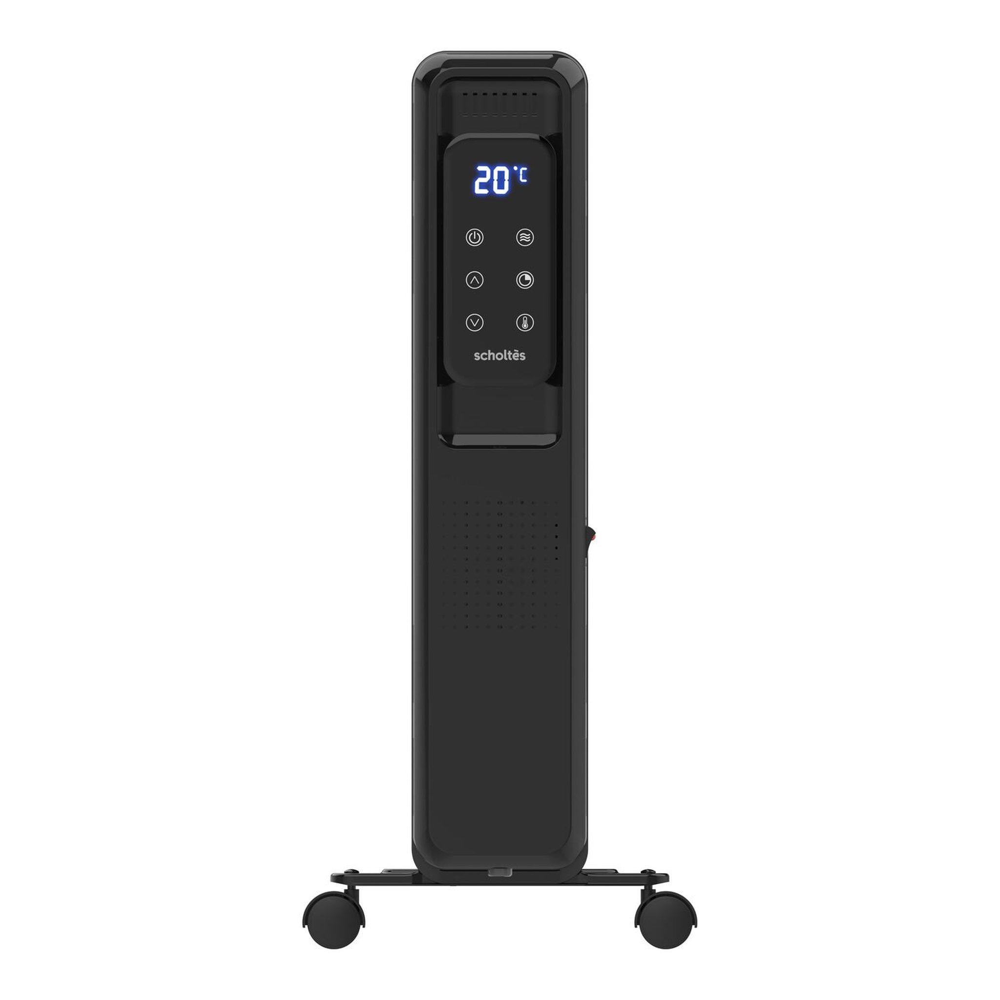Voir la diapositive 3 : Scholtes Radiateur bain d?huile 2000w noir - SCHD509N