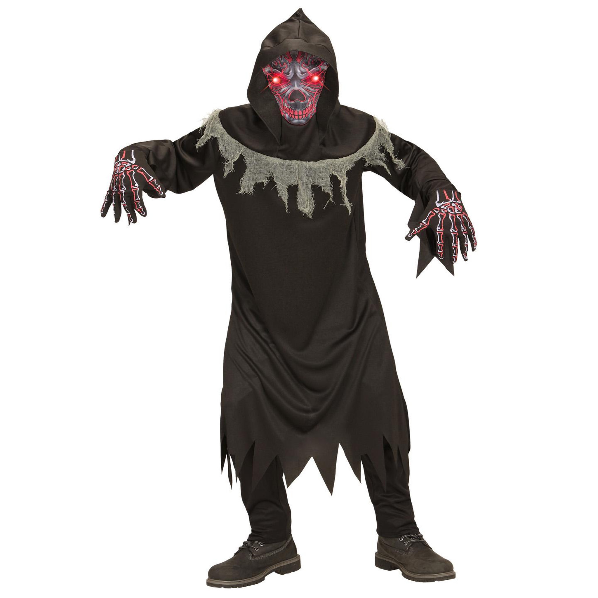 WIDMANN Déguisement avec Effet Lumineux - Demon - Enfant - 14/16 ans (156 à 174 cm)