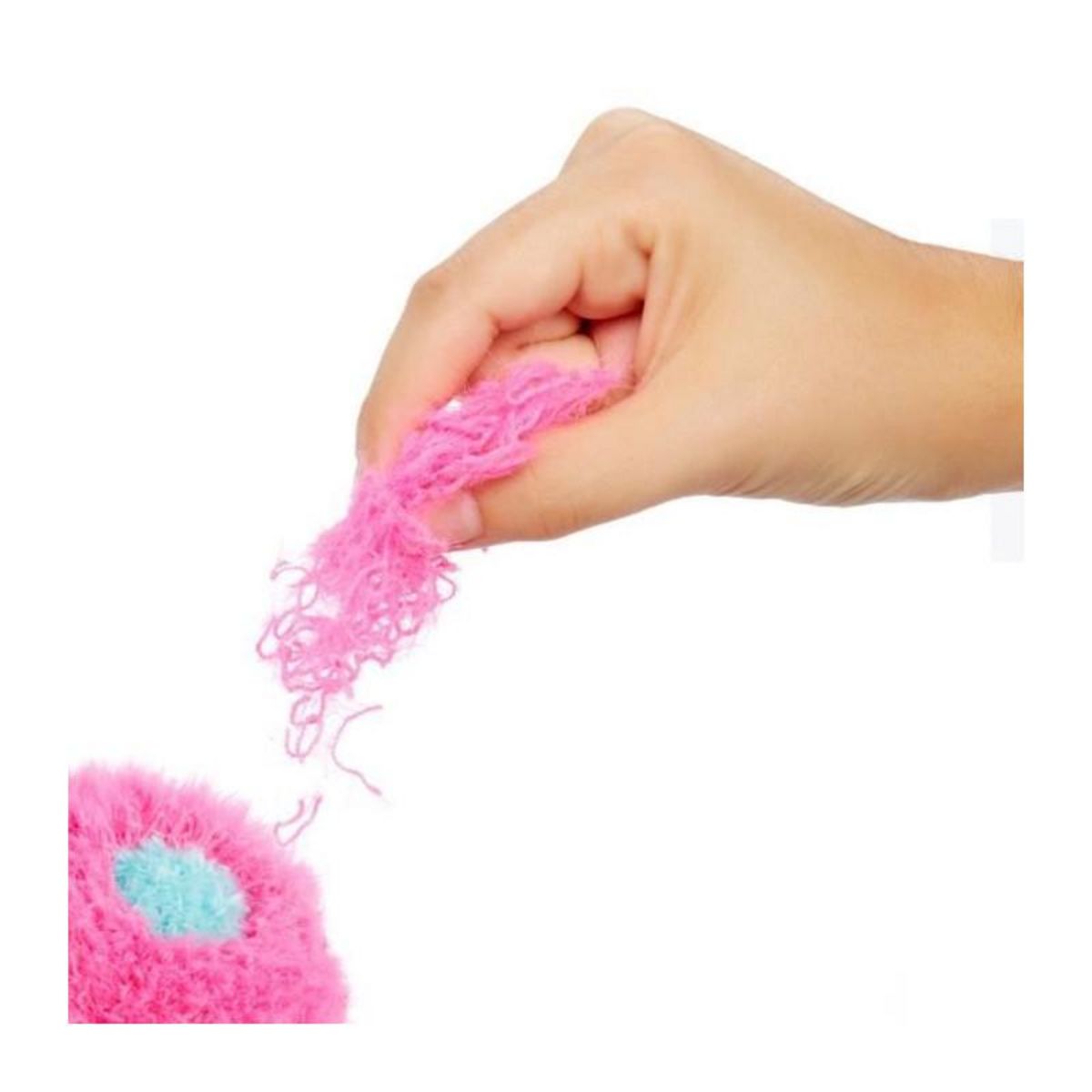 L.O.L. SURPRISE! Fluffie Stuffiez - Peluche ASMR a personnaliser - BOBA - Rembourrage a retirer et découvrir un autre personnage - Dés 4 ans