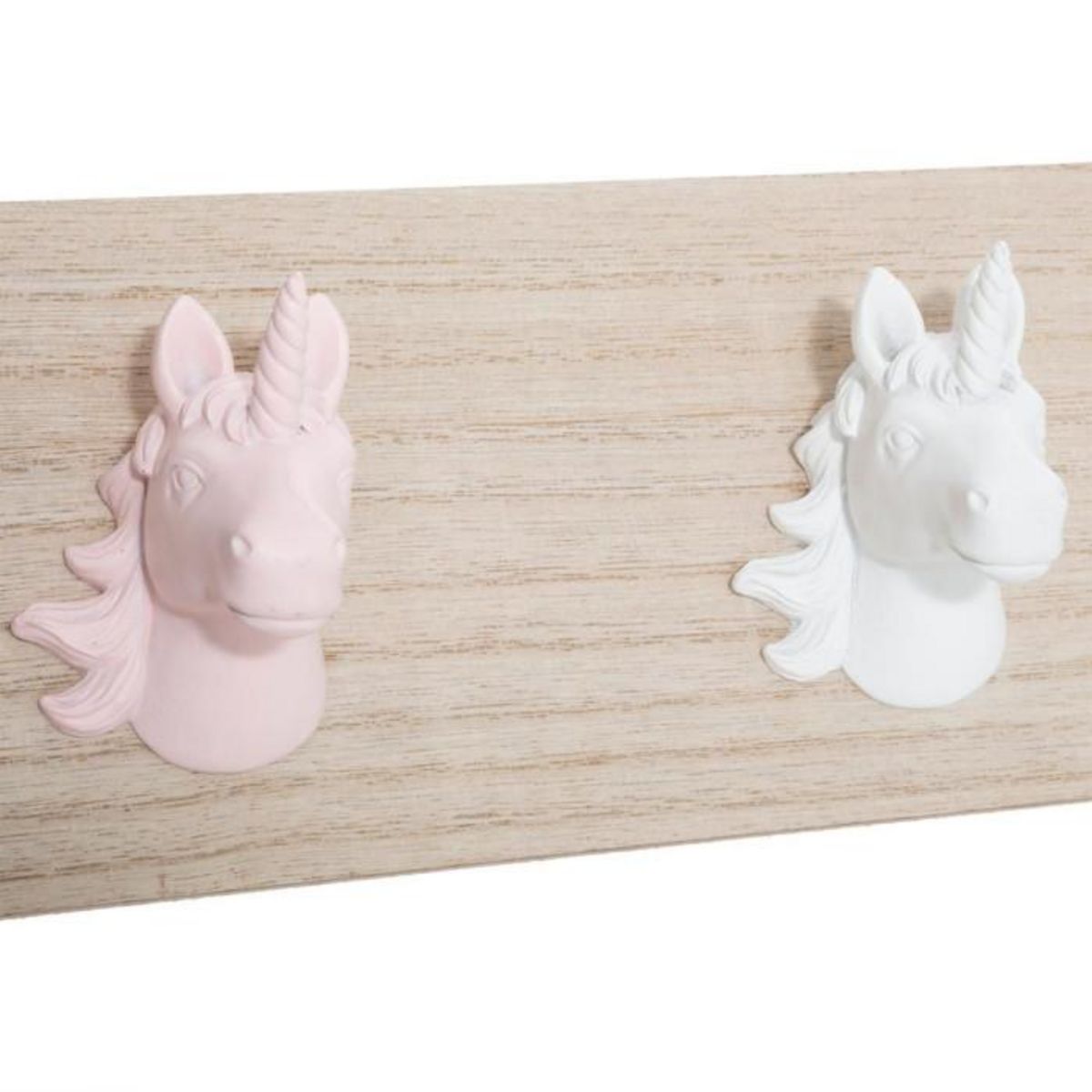 Atmosphera Kids Patère Murale  Licorne  55cm Naturel