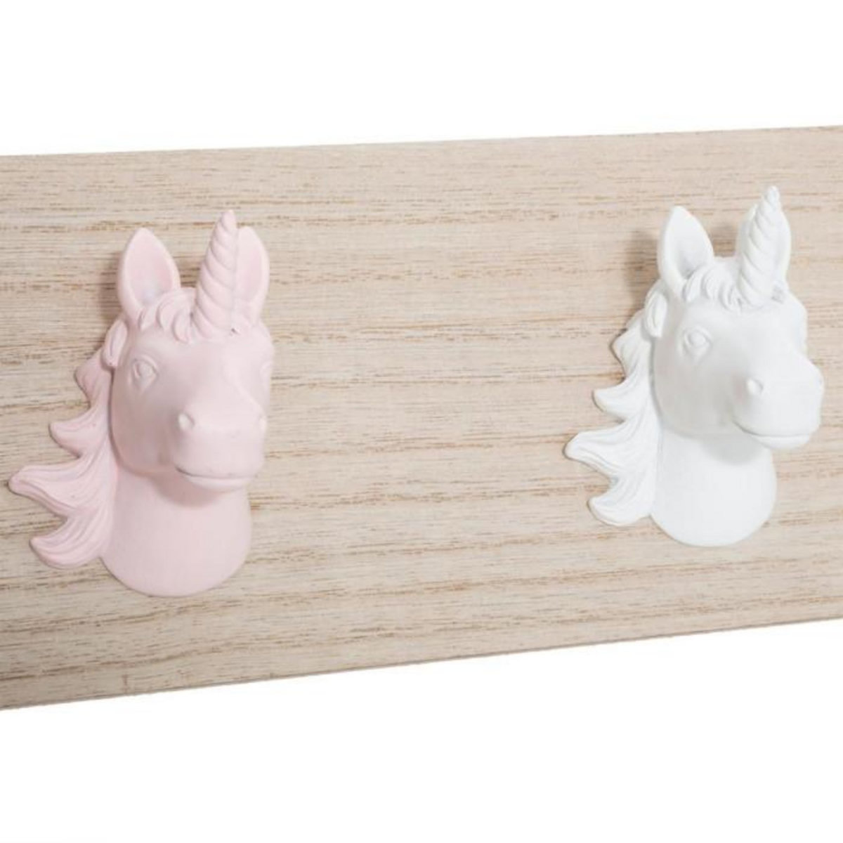 Atmosphera Kids Patère Murale  Licorne  55cm Naturel