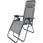 Habitat et Jardin Fauteuil de jardin relax zéro gravité  Sintra  - Gris