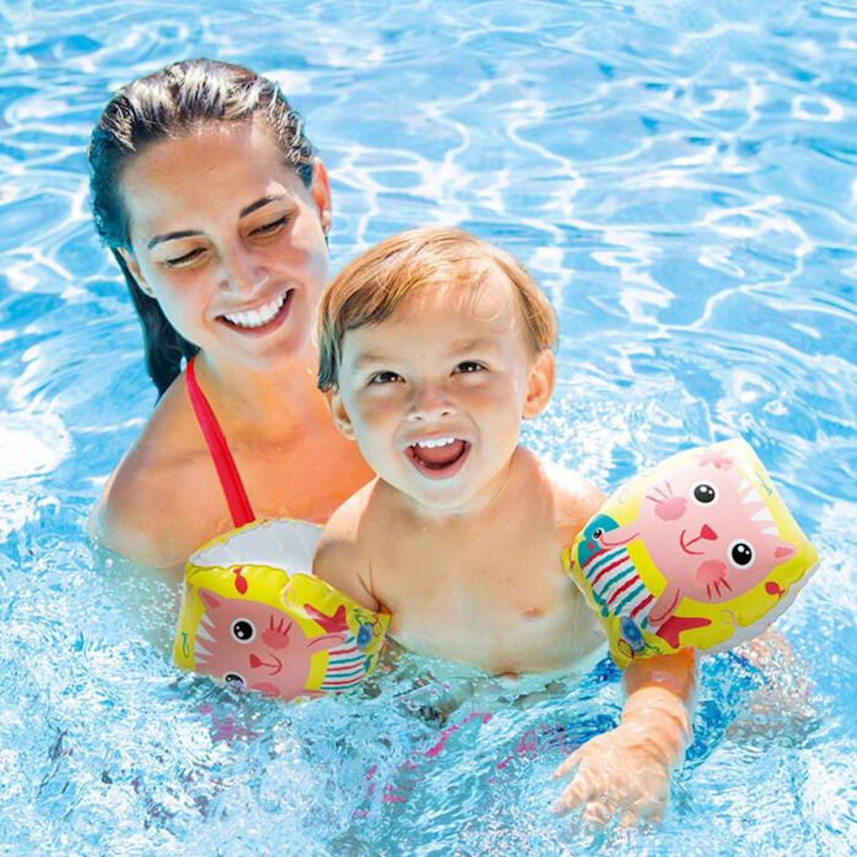 INTEX Brassards de natation Happy Cats - Intex