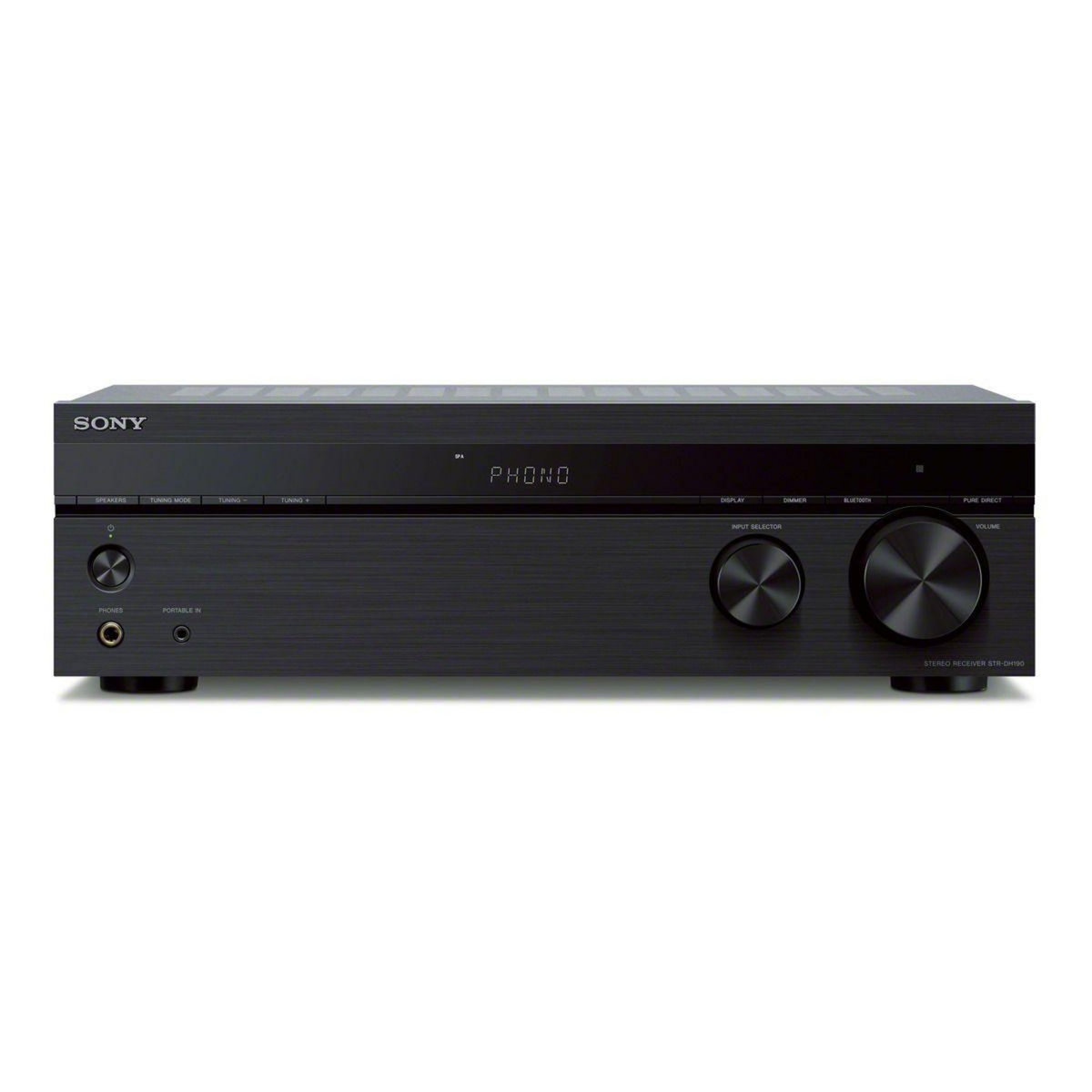 SONY Amplificateur HiFi STR-DH190 Noir