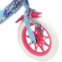 Voir la diapositive 3 : Vélo 12''  Fille Licence  " Sea-Life " pour enfant de 85/100 cm avec stabilisateurs à molettes - 1 Frein - Panier avant et roue à batons.