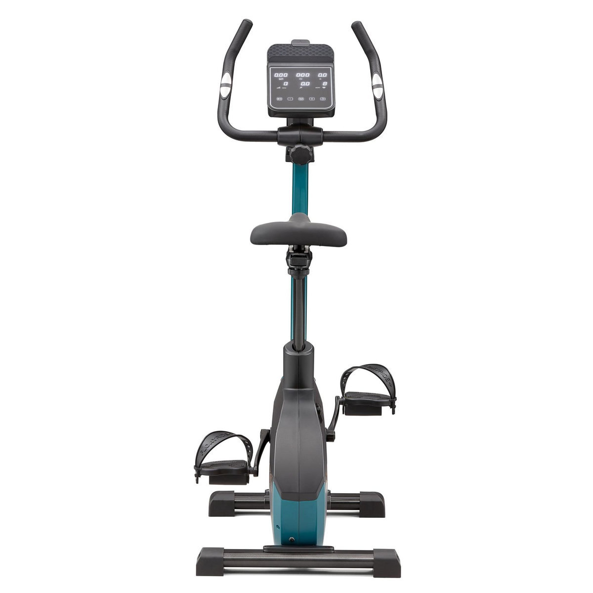 Reebok Vélo de Fitness Ergomètre - Reebok - Modèle FR30 - Maison/Appartement - Roue d'inertie 9 KG - Ecran tactile LED