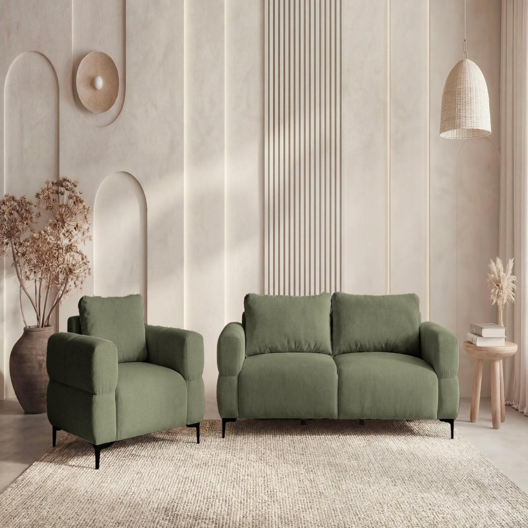 Voir la diapositive 6 : CASANOVA PARIS Elton - fauteuil en tissu lisse