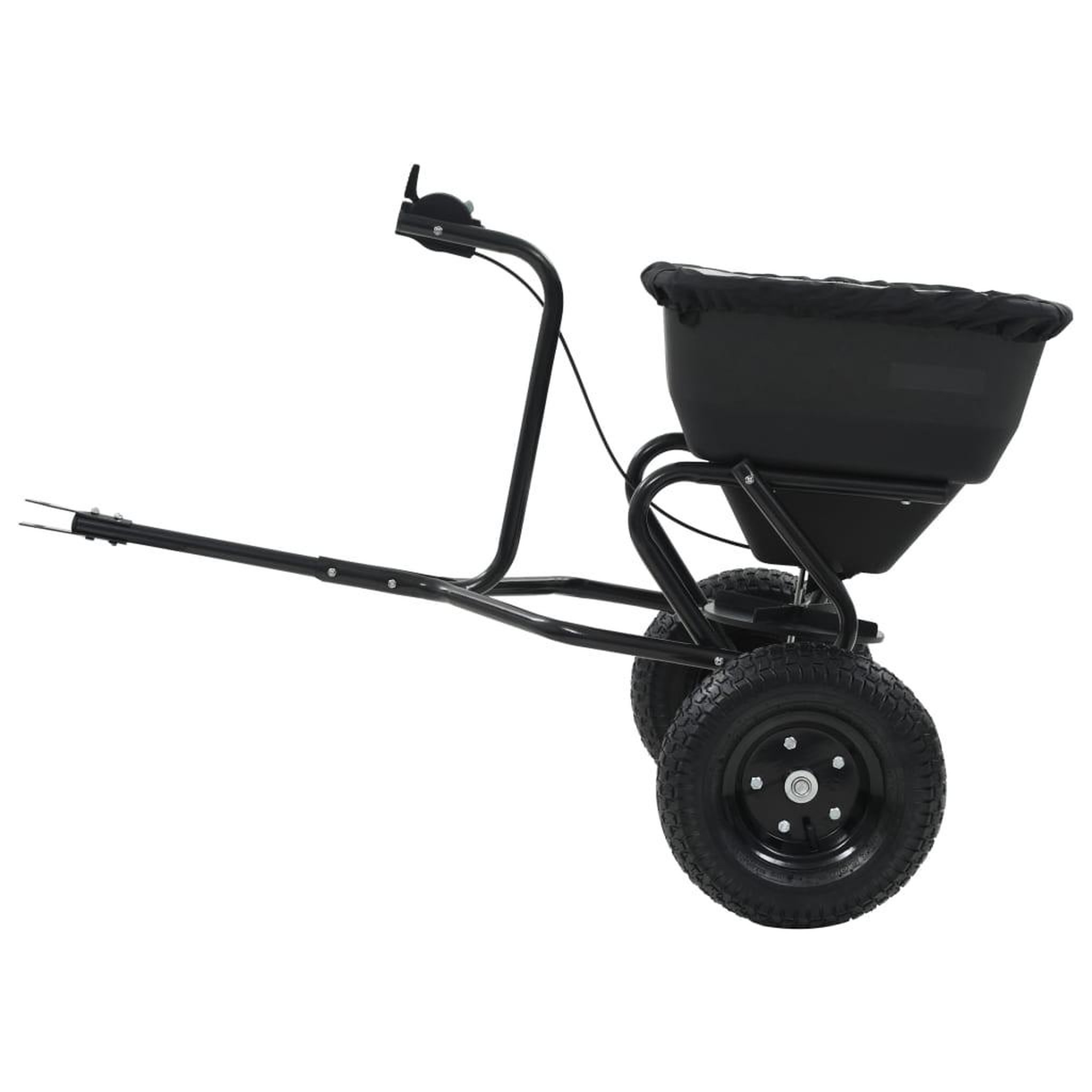 Voir la diapositive 4 : VIDAXL Distributeur de sel remorque pvc et acier 125 x 74 x 79 cm 45 l