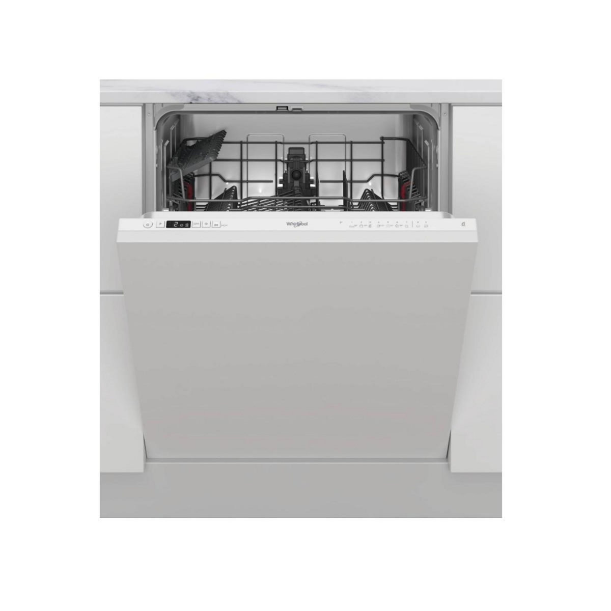 Whirlpool Lave-vaisselle 60cm 14 couverts 46db tout intégrable - W2IHKD526A