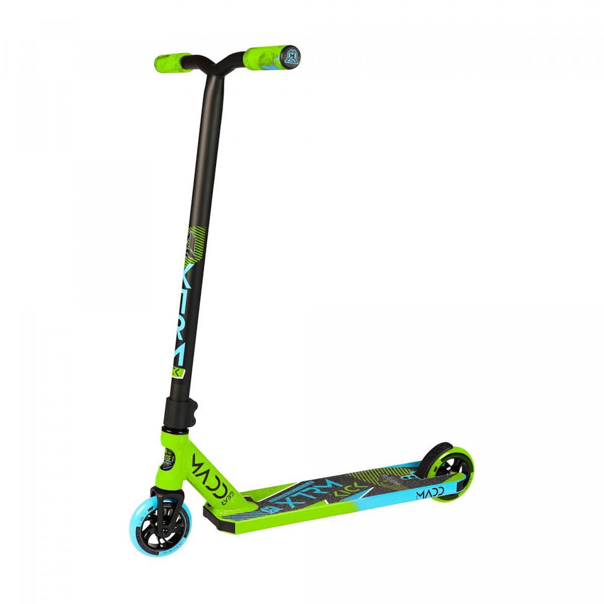 Madd Scooter Trottinette Madd kick extreme vert bleu