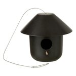 Paris Prix Nichoir pour Oiseaux en Céramique  Pam  23cm Noir