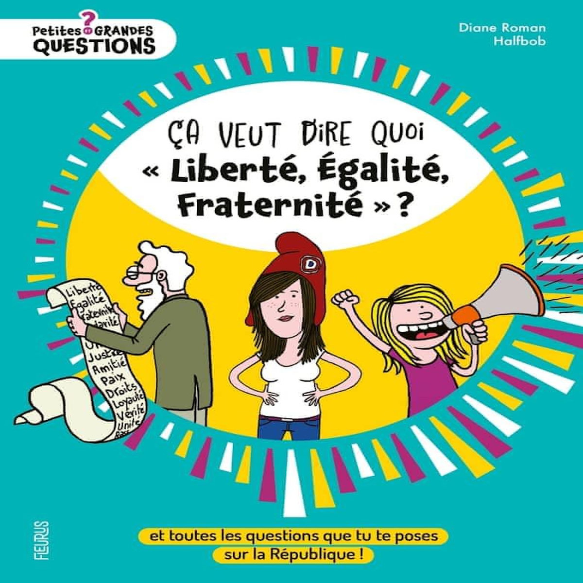ÇA VEUT DIRE QUOI  LIBERTE, ÉGALITE, FRATERNITE  ? ET TOUTES LES QUESTIONS QUE TU TE POSES SUR LA REPUBLIQUE ! 2E EDITION, Roman Diane