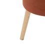 Voir la diapositive 3 : ATMOSPHERA Tabouret coffre en velours - Ambre