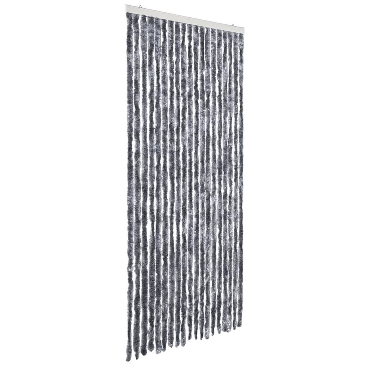 VIDAXL Moustiquaire Argente 56x185 cm Chenille