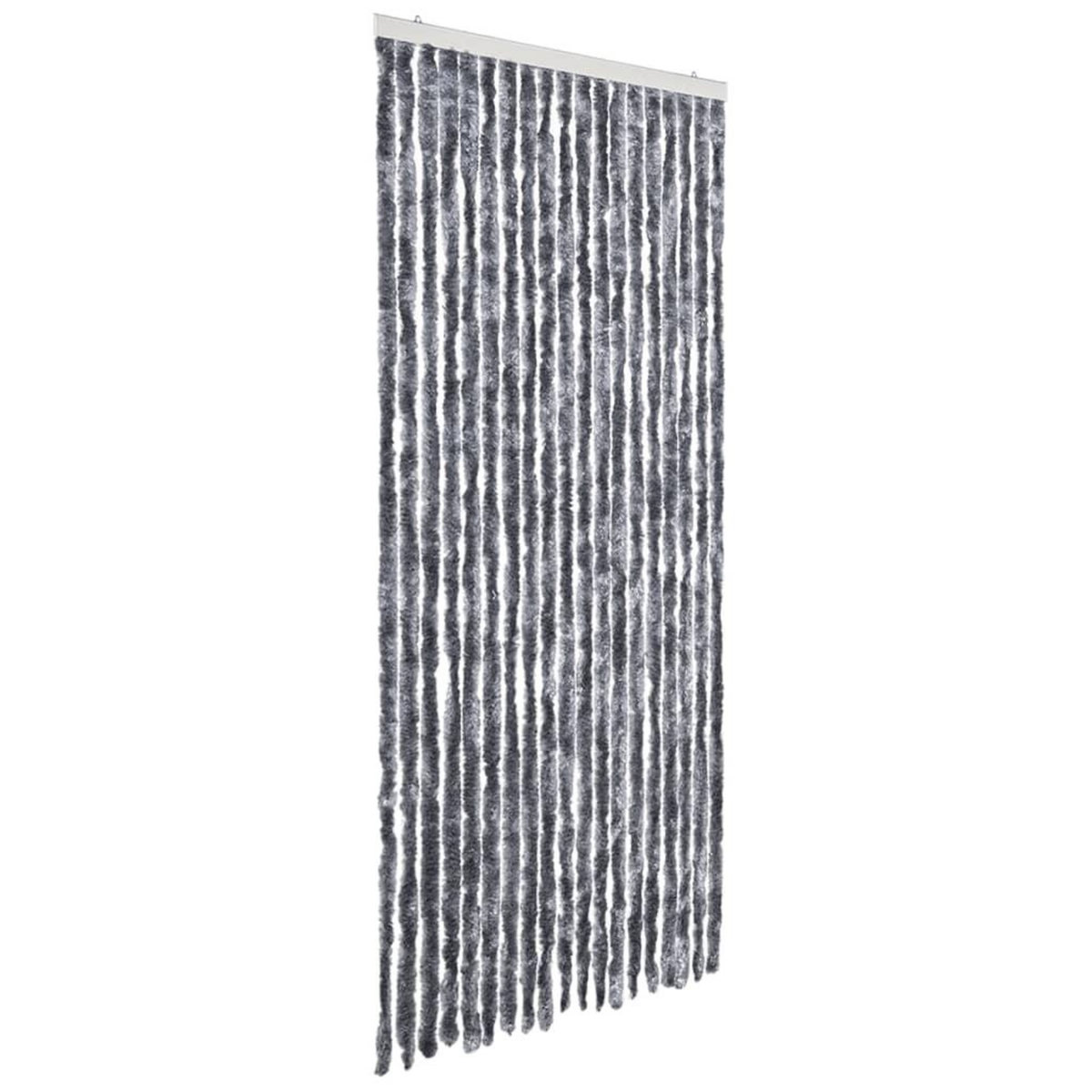 VIDAXL Moustiquaire Argente 56x185 cm Chenille