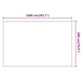 Voir la diapositive 6 : VIDAXL Auvent vertical Blanc 180x1000 cm Tissu oxford